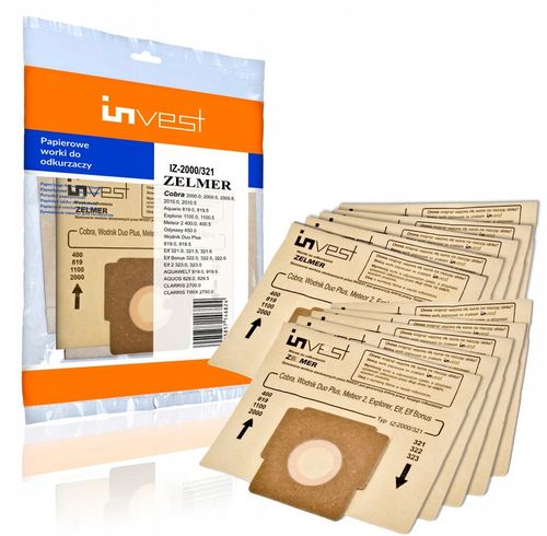 WORKI ECO DO ZELMER ELF,ELF 2,ELF 3 ELF BONUS METEOR 2 ODYSSEY COBRA na Arena.pl