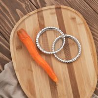 krajarka do warzyw, jajek metalowa z grubymi oczkami 9,5 cm frolee kz-10-kg