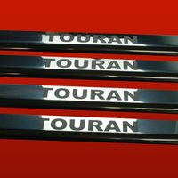 Listwa progowa VOLKSWAGEN TOURAN MK2 Stal nierdzewna 304 połysk 4szt