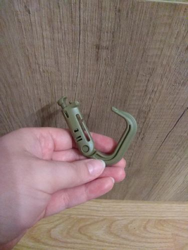 Zaczep molle modularny klips karabińczyk plecak na Arena.pl