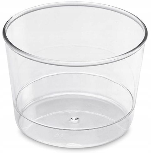 POJEMNIKI PUCHARKI DO DESERÓW NA DESER KUBECZKI DUŻE OKRĄGŁE 180 ml na Arena.pl