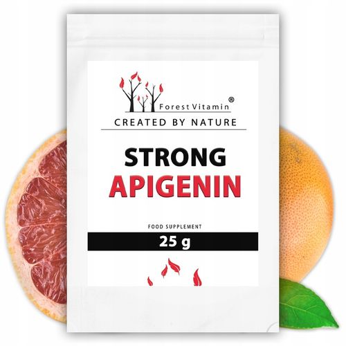 APIGENINA 25g APIGENIN CZYSTA 98% ZDROWIE MOCNA 125 PORCJI na Arena.pl