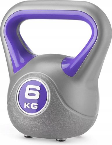 HANTLA KETTLEBELL ODWAŻNIK KULA OBCIĄŻENIE DO ĆWICZEŃ 6KG GYMTEK na Arena.pl