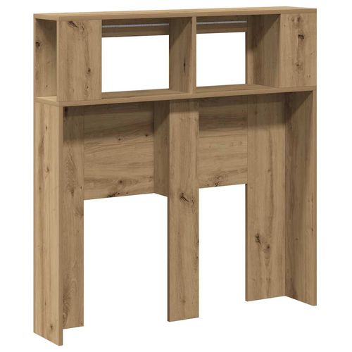 Wezgłowie łóżka z LED, dąb artisan, 100x18,5x103,5 cm na Arena.pl