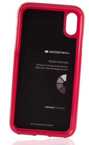 JELLY CASE MERCURY APPLE Apple iPhone X - DARK PINK na Arena.pl
