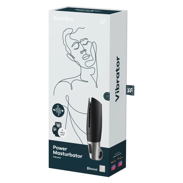Power Masturbator black silver zdjęcie 1