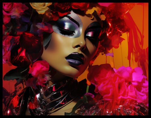 Plakat 65x50cm Kwiecista Diva na Arena.pl