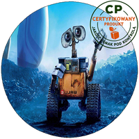 Opłatek na tort Wall-e