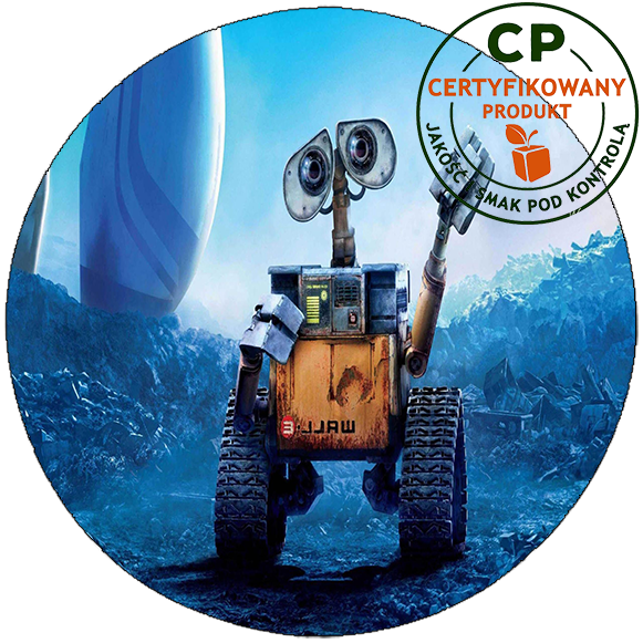 Opłatek na tort Wall-e zdjęcie 1