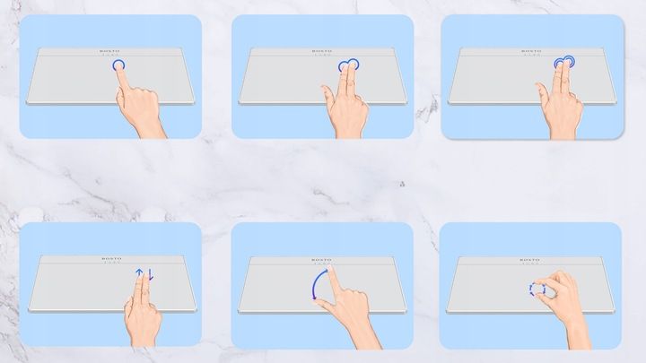 BOSTO T02 Touchpad Trackpad Gładzik BEZPRZEWODOWY do WINDOWS iOS zdjęcie 13