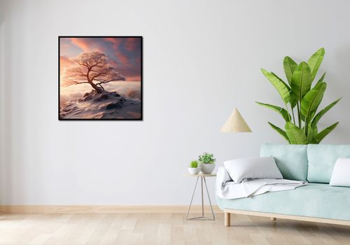 Plakat 80x80cm Zimowa Odyseja na Arena.pl