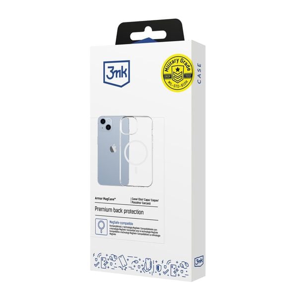 apple iphone 14 plus - 3mk armor magcase zdjęcie 7
