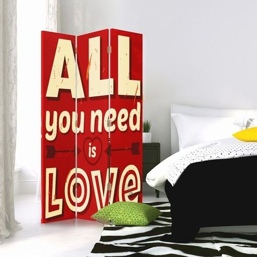 Parawan ozdobny, Love 110x150 na Arena.pl