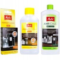 Zestaw Melitta do ekspresu: odkamieniacz ekspresu tabletki czyszczące