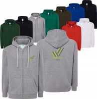 BLUZA męska na zamek z kapturem TWÓJ HAFT LOGO GRAFIKA reklamowa 10 sztuk