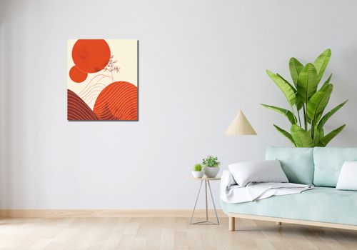 Obraz 60x70cm Ciepło Czerwieni na Arena.pl