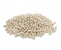 POSYPKA CHRUPKI RYŻOWE PEREŁKI miękkie Perłowe Białe 5mm 50g