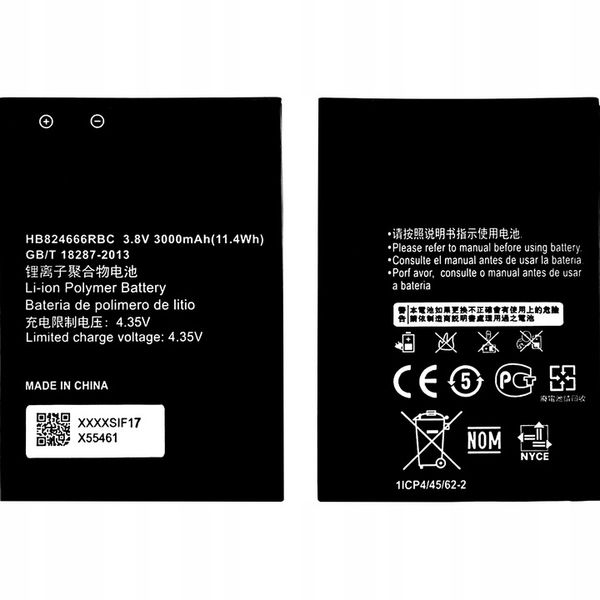 Nowa Bateria Akumulator 3000 mAh do Router Huawei E5383S-327, E5785 zdjęcie 1