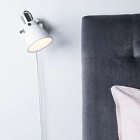 Industrialna LAMPA ścienna ALTON 107857 Markslojd metalowa OPRAWA regulowany kinkiet reflektorek biały