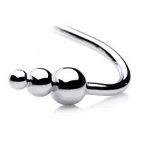 xr brands meat hook model z kulkami - stalowy hak z pierścieniem