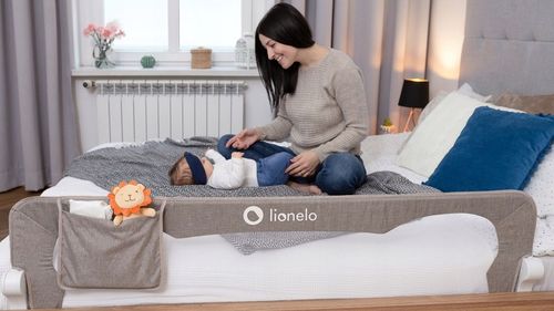Barierka do łóżka BRAMKA OCHRONNA BLOKADA zabezpieczenie 150cm Lionelo na Arena.pl