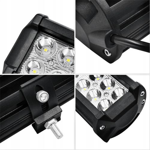 LAMPA ROBOCZA 36W PANEL 12 LED HALOGEN 12V 24V na Arena.pl