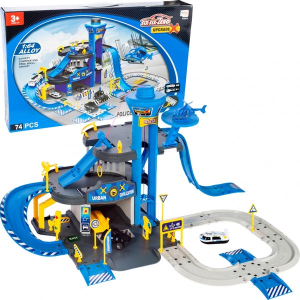 Parking Policyjny z Helikopterem zdjęcie 1