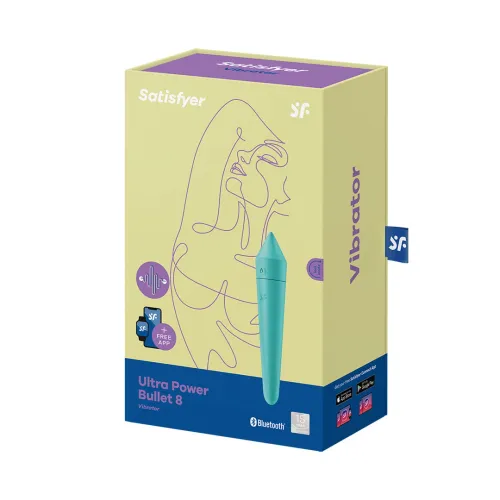 satisfyer ultra power bullet 8 - kompaktowy model wibrujący, turkusowy na Arena.pl