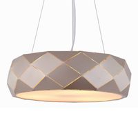 Lampa wisząca Reus LP-8069/1P LED GD Light Prestige okrągła LED 36W 4000K złota