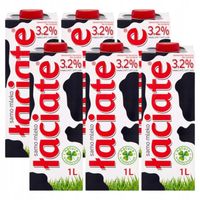 Łaciate Mleko UHT 3,2 % 1 l x 6 sztuk