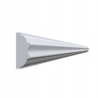 Listwa ścienna 2m DLS8 4cm x 1,8cm sztukateria dekoracyjna ozdobna ramka