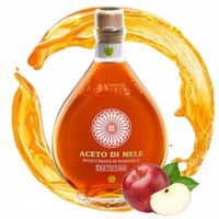 Włoski ocet jabłkowy DUE VITTORIE NIEFILTROWANY naturalnie słodki 500ml