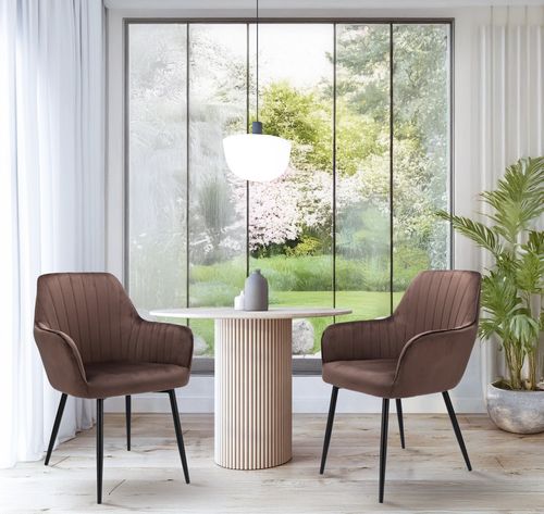 krzesło cora brązowe na Arena.pl