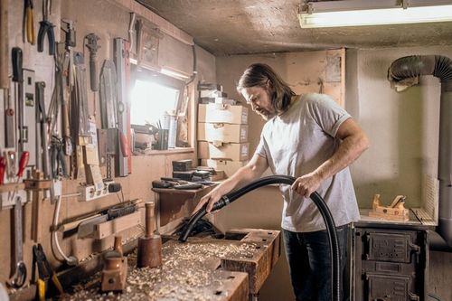 ODKURZACZ PRZEMYSŁOWY KARCHER KWD 6 PREMIUM 1300 W gniazdo elektronarzędzi na Arena.pl