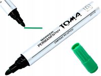 Marker permanentny zielony Toma 1 szt.