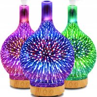 NAWILŻACZ POWIETRZA DYFUZOR ZAPACHOWY AROMATERAPIA JONIZATOR NOCNA