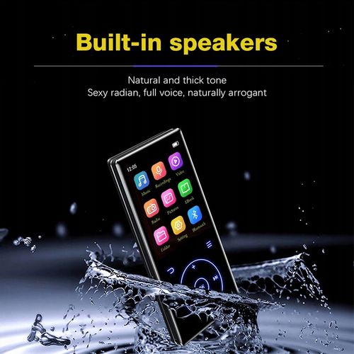 Bluetooth 5.0 MP3 Player 16GB MP4 Polski na Arena.pl