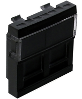 Efapel Quadro45 moduł 2 x złącze rj czarny mat 45971 SPM