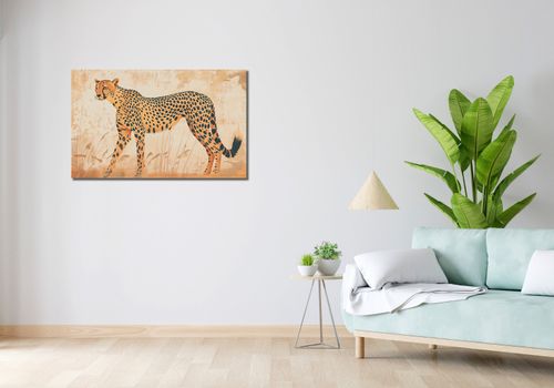 Obraz 100x60cm Gepard w Ruchu na Arena.pl