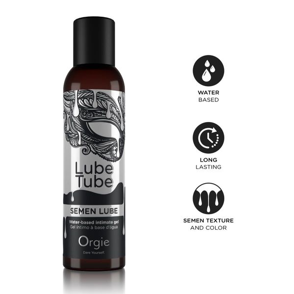 Semen Lube   Water-Based Intimate Gel - 150 Ml zdjęcie 2