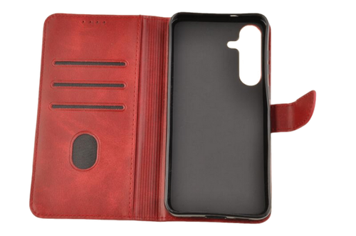 Etui portfel Wallet do Samsung Galaxy S25 Fe czerwony na Arena.pl