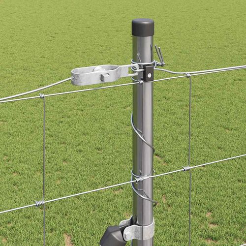 Ogrodzenie pastwiskowe Srebrny 25 x 1.6 m Stal galwanizowana na Arena.pl