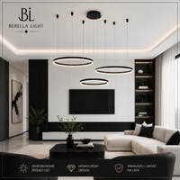 Dann Lux Design Rim 60+80+100 BK 3000-6000K