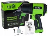 Klucz Udarowy Pneumatyczny 1650nm Twin Hammer 1/2" 4 Stopnie Regulacji 2kg