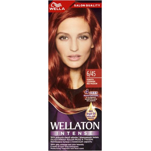 WELLA Wellaton Intense Farba do włosów 6/45 - Ognista Czerwień 1op. na Arena.pl