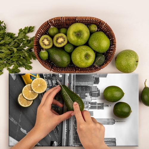 SZKLANA DESKA NA KUCHENKĘ 2x30x52 045C MIASTO na Arena.pl