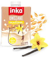 Inka Napój owsiany z wanilią 500 ml