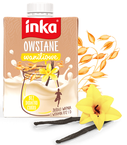 Inka Napój owsiany z wanilią 500 ml na Arena.pl