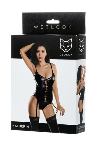 Glossy Classic Body Katherin - Black Xl na Arena.pl