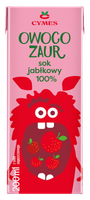 CYMES Owocozaur Sok o smaku jabłkowym 200ml